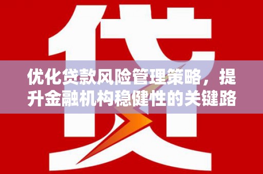 涿鹿优化贷款风险管理策略，提升金融机构稳健性的关键路径