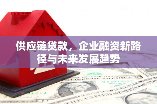 涿鹿供应链贷款，企业融资新路径与未来发展趋势