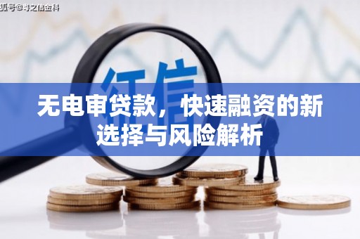 涿鹿无电审贷款，快速融资的新选择与风险解析