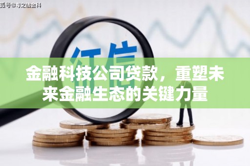 涿鹿金融科技公司贷款，重塑未来金融生态的关键力量