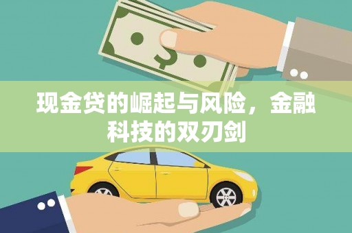 涿鹿现金贷的崛起与风险，金融科技的双刃剑