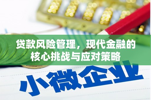 涿鹿贷款风险管理，现代金融的核心挑战与应对策略