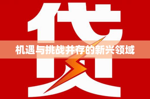 涿鹿机遇与挑战并存的新兴领域