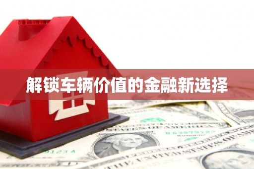 涿鹿解锁车辆价值的金融新选择